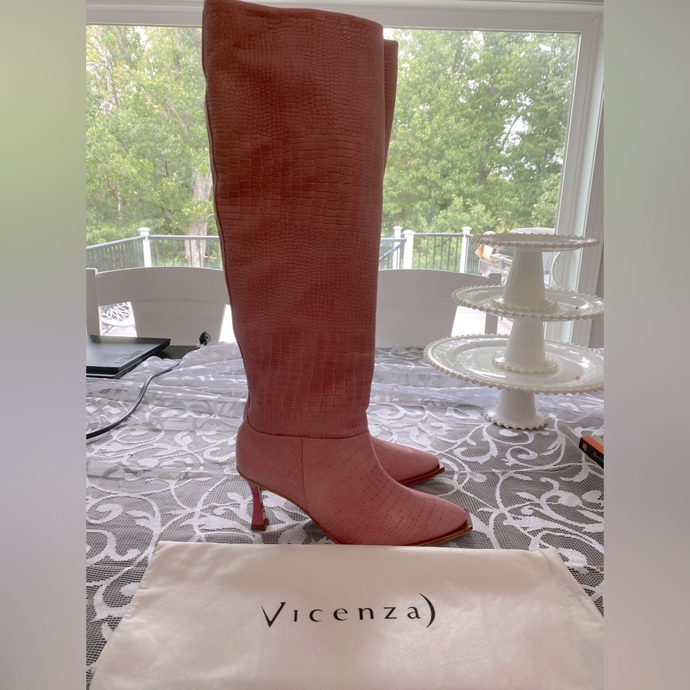 NWT Size 40 Pink Vicenza Boots